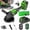 Basic Home Kit with 1 Battery, variant on Upgraded Green Cordless Angle Grinder, Lightweight Grinder with Side Handle & Full Accessories, Multipurpose Tool for Home & Industrial Grinding, Ideal Gift for Men