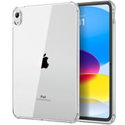 MoKo Clear Case for iPad (A16) 11th Generation 2025 11-inch/10th Generation 2022 10.9 inch, Lightweight Anti-Scratch Ultra Transparent Tablet Cover, Shockproof Impact Resistant,Clear