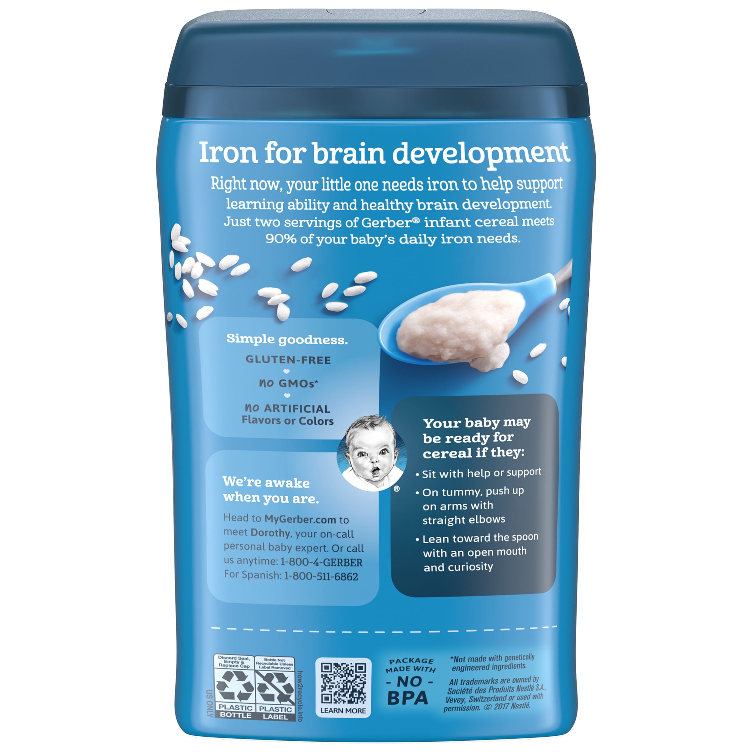 baby rice cereal walmart