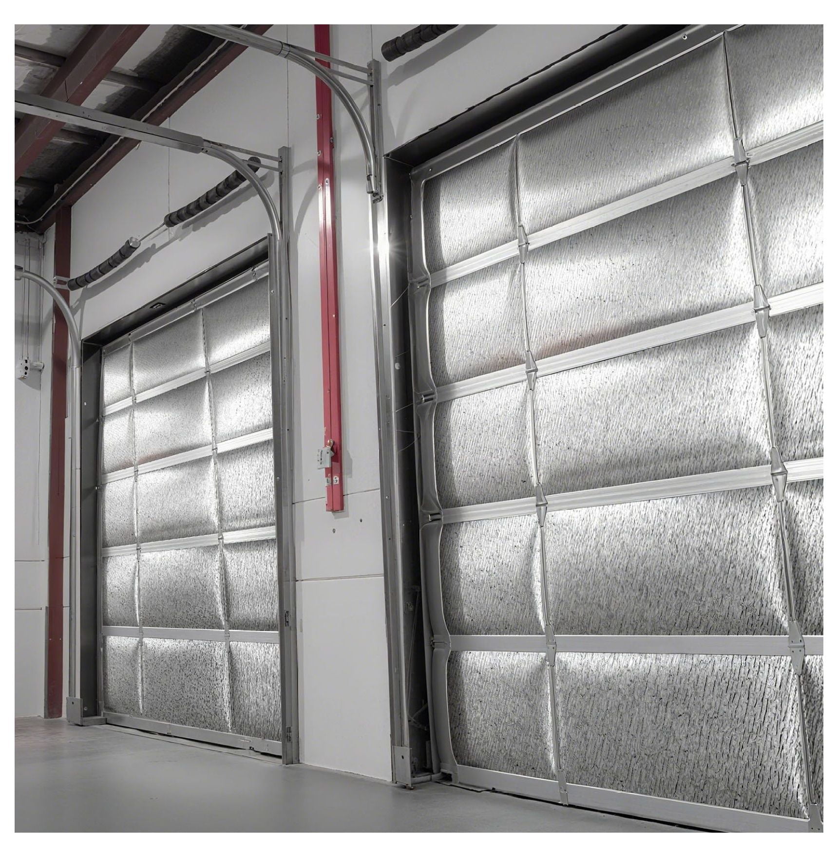 Garage Door Insulation Kit, 2 Car - Reflective Insulation Roll 6mm 24x18ft