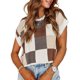 thumbnail image 1 of Camiseta corta WIFFGO 2025 con gorra, manga corta, chaleco sin mangas, color caqui, 1 of 6