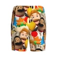 thumbnail image 2 of Lsque Sml Jeffy Mens Sleep Pajama Shorts,Short Pajama Pants, Cotton Ultra-Soft Knit-4X-Large, 2 of 9