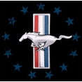 thumbnail image 3 of JH Design Men's Ford Mustang Distressed U.S. Flag 2-Sided Pullover Hoodie, 3 of 6