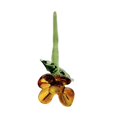 thumbnail image 4 of Mini flor de cristal artificial, adorno coleccionable, figura floral para mamá Amarillo, 4 of 9