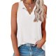 thumbnail image 4 of ICHUANYI Clearance Women's Fashion Printed Vest Round-Neck Loose Sleeveless T-shirt Pullover Tops(White, L) ICHUANYI WER2023081503230, 4 of 8