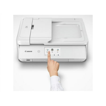 Canon - PIXMA TS9521C Wireless All-In-One Printer - White