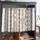 thumbnail image 5 of Valance Curtains For Kitchen - Window Light Blocking Short Rod Pocket Curtain Panels For Small Window Bathroom Basement, 5 of 7