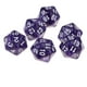 thumbnail image 5 of Dados D20 Zulema 10x20 para Juegos de RPG Color Púrpura, 5 of 8