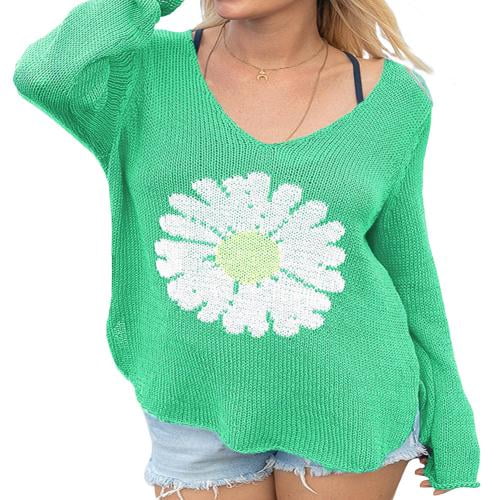 Gap Women's Textured Reverse Stockinette Knit Long Sleeve Sweater