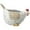 White, variant on Hen Chicken Planter Pot, Resin Farm Animal Flower Pot for Succulents & Small Plants, Rustic Farmhouse Easter Decor for Indoor Outdoor Patio Garde