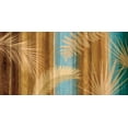 thumbnail image 2 of Seba, John 24x14 Black Ornate Wood Framed with Double Matting Museum Art Print Titled - Caribbean Palms, 2 of 4