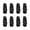 Black, variant on UsilkU 8PCS Hand Pressure Point Tool Plastic Hand Acupressure Clip for Between Thumb and Index Migraine Headache Relief Blue
