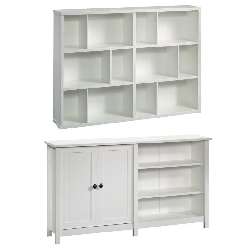 Home Square 2Piece Set with 43" TV Console for TVs and Horizontal