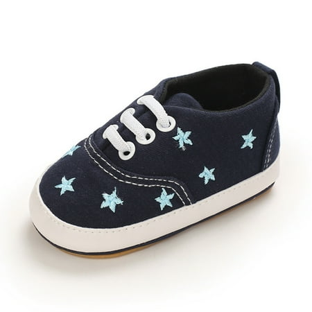 

AnuirheiH Toddler Kids Baby Boys Girls Star Heart Flat Rubber Non-Slip First Walking Shoes 4-6$ off 2nd