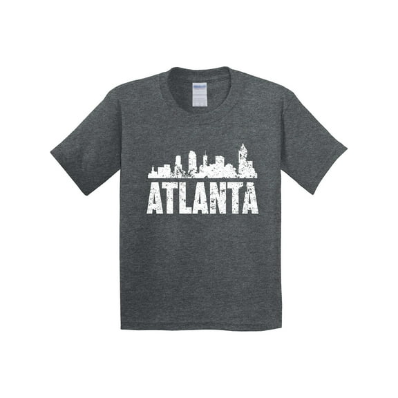 Inktastic Atlanta Skyline Grunge Youth T-Shirt