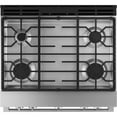 thumbnail image 3 of Haier 30" Smart Gas Range with No-Preheat Air Fry Stainless Steel - QCGSS740RNSS, 3 of 8