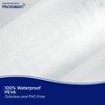 thumbnail image 4 of Kenney Microban Protected Heavyweight PEVA Shower Liner, 70" W x 72" H, Clear, 4 of 8