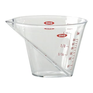OXO 11161000 Good Grips 1 Pint (2 Cups) Squeeze & Pour Translucent Silicone Measuring  Cup