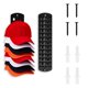 thumbnail image 1 of Organizador de 2 piezas para gorras de béisbol, perchero de pared con adhesivo fuerte para hasta 24 sombreros, expositor para puerta, dormitorio y armario (negro), 1 of 8