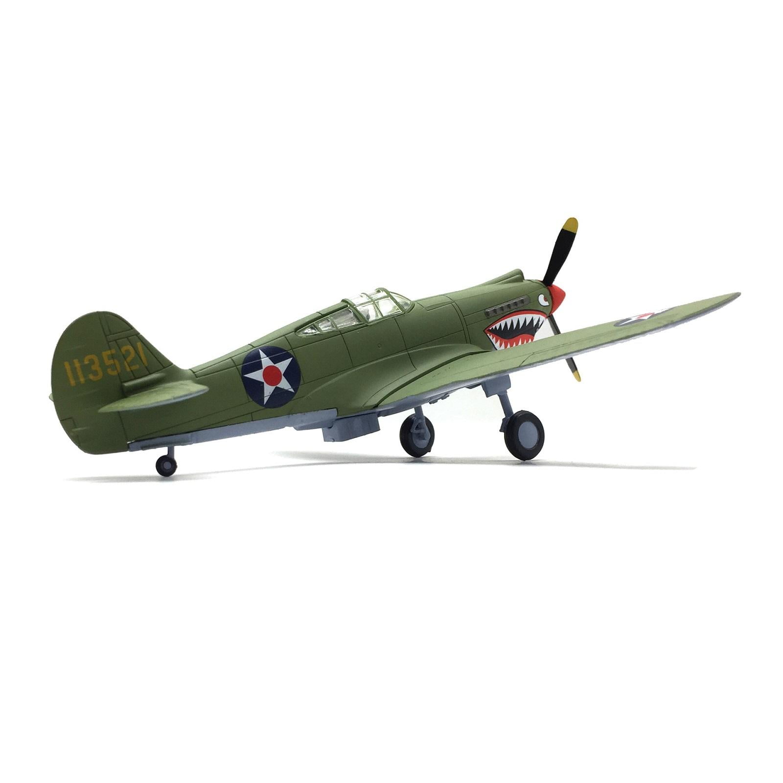 1/72 Scale American P40 Fighter Attack Plane Diecast Military Model Metal Airplane Models for Collection Gift
