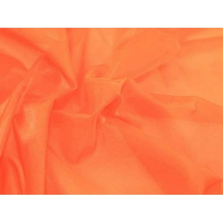 58/60" Wide 100% Polyester Soft Light Weight, Sheer, See Through Crystal Organza Fabric (2 Yards, Burgundy # 20)