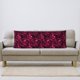 thumbnail image 5 of Balery Burgundy Tie Dye Funda Protectora para Almohada Corporal de Algodón Hipoalergénico con Cierre(55 x 21 pulgadas), Almohadas No Incluidas, 5 of 7