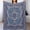 Blue, variant on Patchwork Flannel Throw Blanket Boho Floral Vintage Boho Colorful Spring Wild Flower Pattern Soft Blanket for Home Couch Bed Sofa Chairs Travel Decor for All Seasons, 40x50in