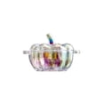 thumbnail image 2 of Yannianjz under $5 Crystal Pumpkin Jar with Cover, Glass Decorative Wedding Candy Bowl Snack Candy Dish Storage with Lid Organizer Canisters Home Decor Fall Thanksgiving Halloween Party Centerpieces, 2 of 6