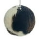 thumbnail image 2 of Christmas Balls 8CM Cow Pattern Plush Christmas Hanging Balls Home Decoration Arrangement Balls, 2 of 9