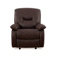 thumbnail image 2 of StormComfort Rocking Recliner with Seat Zone Support - Brown Elephant Skin Fabric, 2 of 3