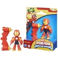 thumbnail image 3 of Marvel Iron Man and his Awesome Friends Iron Man Action Figure Toy with Accessory, 3 of 6