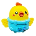 thumbnail image 1 of Juguetes inerciales de prensa Space Chicken, divertidos juguetes para niños pequeños, regalo de cumpleaños para niños. azul, 1 of 9