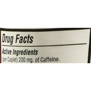 Jet-Alert Energy Stimulant Caffeine Pills, 200mg, 90 Count