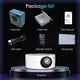 thumbnail image 4 of YT200 Mini Proyector LED Reproductor Multimedia DoméStico Audio Proyectores PortáTiles VíDeo USB ProyeccióN con Cable Misma Pantalla Espejo, 4 of 5