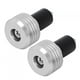 thumbnail image 1 of Manillar de Motocicleta Ticfox Grip Final Aluminio Plata, 1 of 10