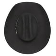 thumbnail image 7 of Stetson Red Rocks 3X Black Felt Cowboy Hat, 7 of 7