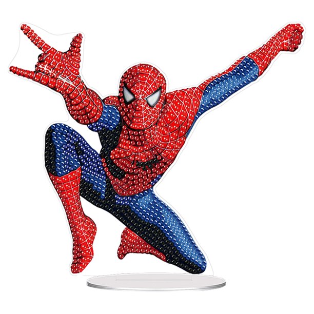 Top Mesa Pintura Diamantes Kits Acrílico Forma Especial Cartoon Carácter Ornamento Escritorio (9)