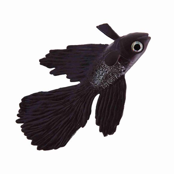 Peces Pequeños de Silicona, Peces Artificiales Realistas, Peces Falsos Coloridos Con Función de Limpieza, Adorno Flotante Para Decoración de AcUario para Agua Dulce y Salada