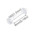 thumbnail image 1 of Clear Retainer Plastic Acrylic Flexible Straight Curved Piercing Kit Tongue Rings Nipple Ring Nose Rings Lip Rings Belly Button ZR, 1 of 6