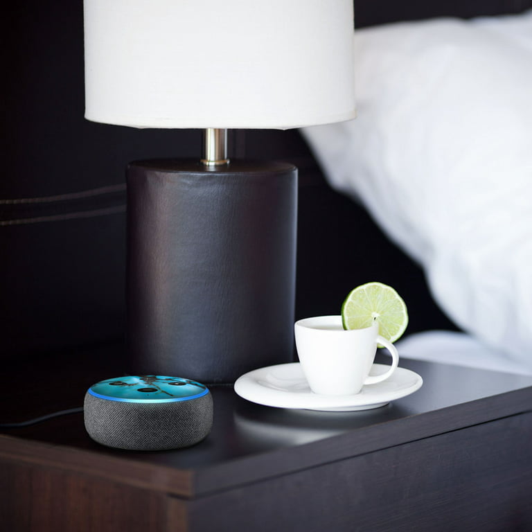  Color turquesa y verde azulado – Vinilo adhesivo compatible con   Echo Dot 3ª generación Alexa – Decoraciones para tus altavoces de casa  inteligente, gran regalo accesorios para mamá, papá, cumpleaños