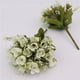 thumbnail image 5 of Rosas Artificiales 20 Cabezas Ramo Para El Hogar Decoración Del Partido Blanco Sunnimix Aritificial Rose Flowers, 5 of 8