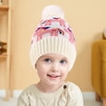 thumbnail image 3 of Yoyauz Kids winter beanie knitting warm cold weather beanie boy girl hat, 3 of 5