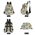 thumbnail image 2 of ALAZA Many Cactus Flowers Womens Travel Laptop Backpack Large Daypack Ladies Shoulder Bags M, 2 of 7