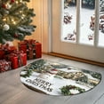 thumbnail image 5 of Noothes Christmas Door Mat 40x60cm Merry Christmas Welcome Mat for Front Porch Entryway Indoor Outdoor Holiday Decor, 5 of 6