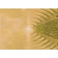 thumbnail image 1 of Ahgly Company Machine Washable Indoor Rectangle Transitional Saffron Yellow Area Rugs, 8' x 10', 1 of 7