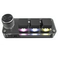 thumbnail image 4 of Keyboard Upgrade Parts Portable RGB LED With Knob USB for MacOS Gaming Switch Programming Black, 4 of 8