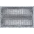 thumbnail image 3 of 2x3 Water Resistant, Small Indoor Outdoor Rugs for Patios, Front Door Entry, Entryway, Deck, Porch, Balcony | Outside Area Rug for Patio | Light Gray, Basketweave | Size: 2' x 3', 3 of 7
