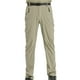 thumbnail image 1 of Pantalones largos para hombre, de color liso, lavados, elásticos, para exteriores, para montañismo, secado rápido, informales, de Taslan, 1 of 6