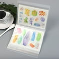 thumbnail image 6 of HCTSHG 20/40 Slots Sticker Storage Book Decals Organizer Display Showing Book Collecting Album Nail Stickers Holder DIY Design Tools,Sticker Organizer Binder Storage Book, 6 of 9
