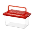thumbnail image 2 of SHISUYAN Portable Turtle Feeding Box Home Goldfish Turtle Living Box Reptile Habitat Goldfish Box, 2 of 7